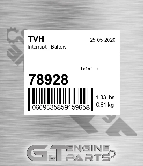 78928 Interrupt - Battery