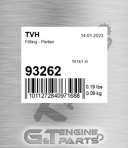 93262 Fitting - Parker