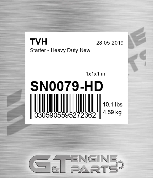 SN0079-HD Starter - Heavy Duty New