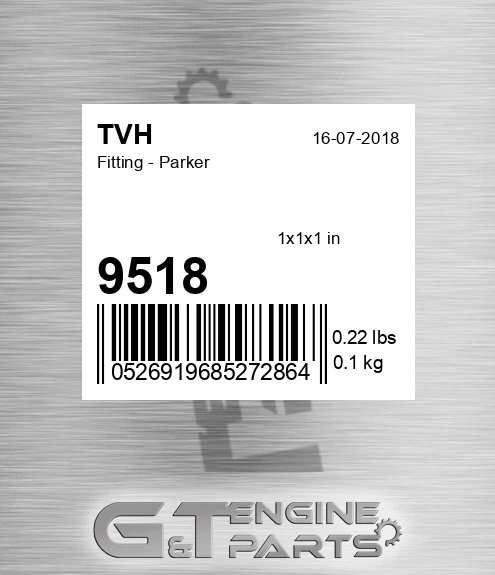 9518 Fitting - Parker