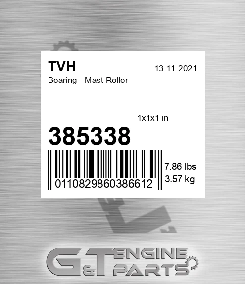 385338 Bearing - Mast Roller