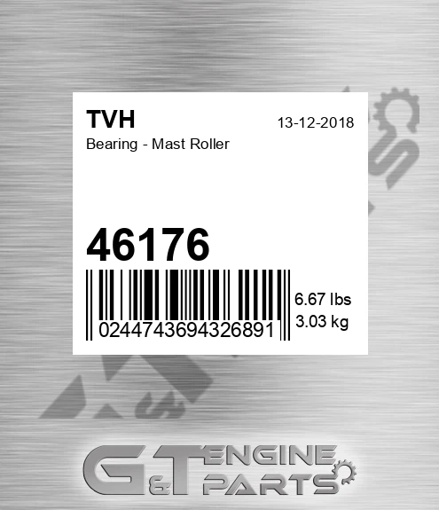 46176 Bearing - Mast Roller