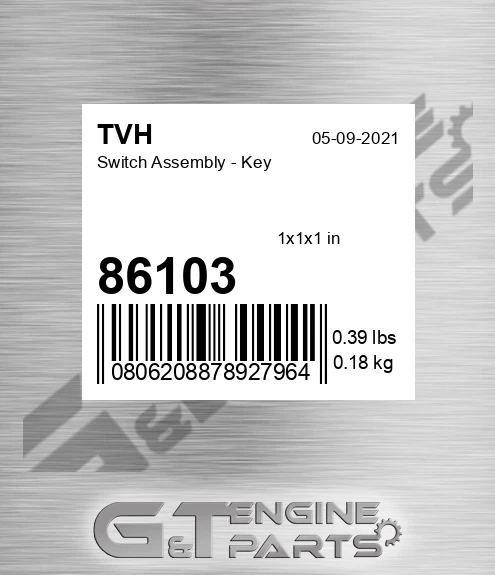 86103 Switch Assembly - Key