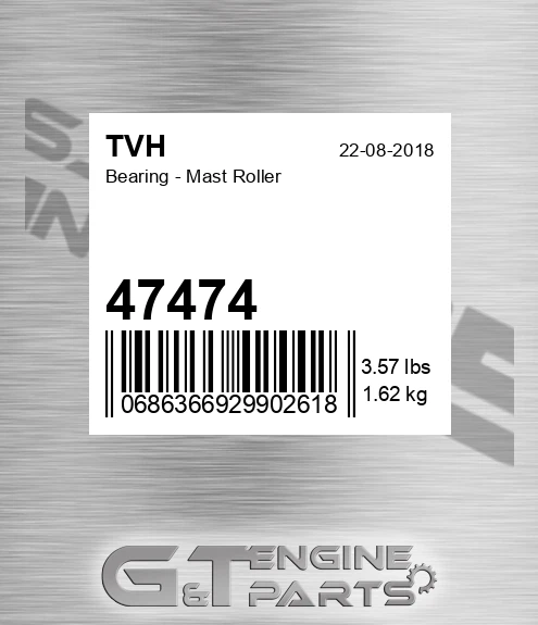 47474 Bearing - Mast Roller