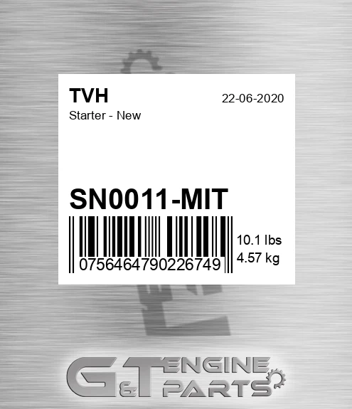 SN0011-MIT Starter - New