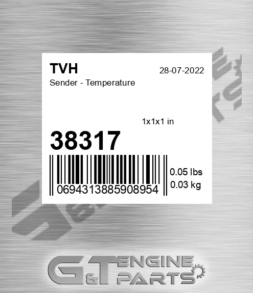 38317 Sender - Temperature