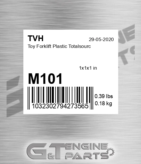 M101 Toy Forklift Plastic Totalsourc