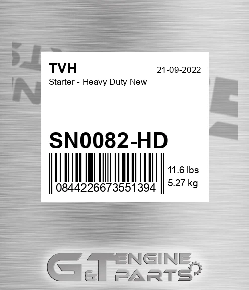 SN0082-HD Starter - Heavy Duty New