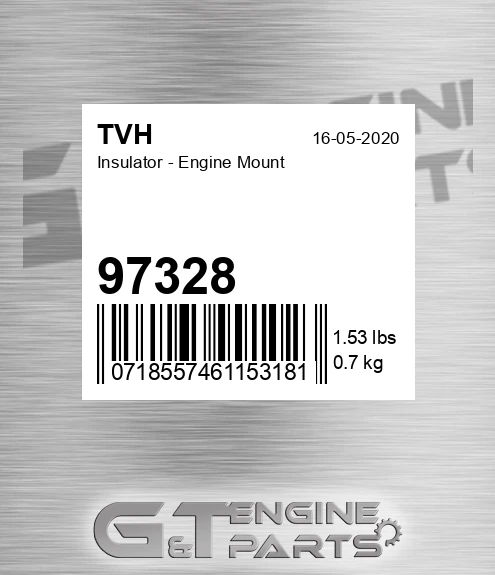 97328 Insulator - Engine Mount