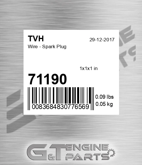 71190 Wire - Spark Plug