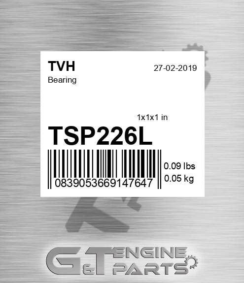 TSP226L Bearing