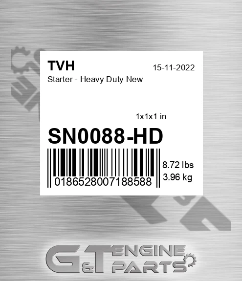 SN0088-HD Starter - Heavy Duty New