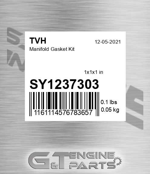 SY1237303 Manifold Gasket Kit