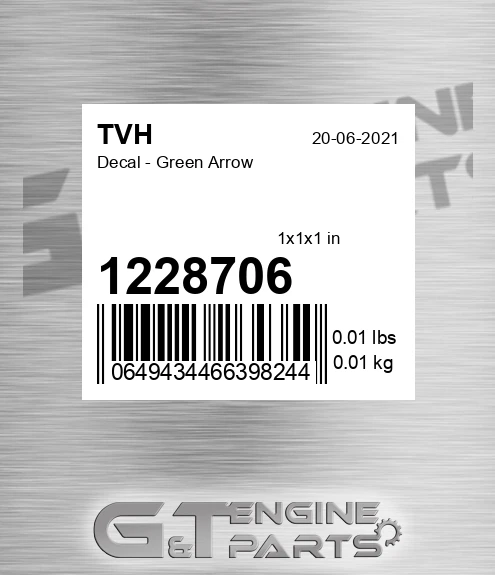1228706 Decal - Green Arrow
