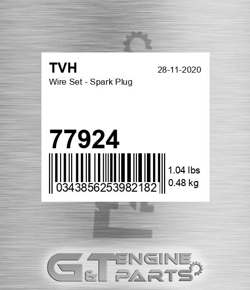 77924 Wire Set - Spark Plug