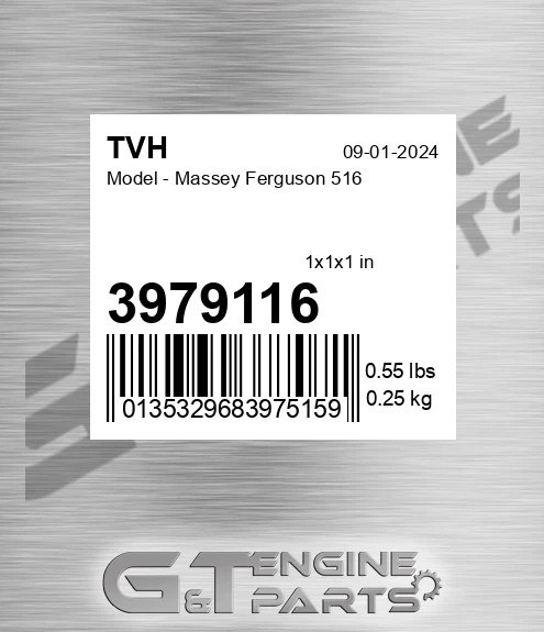 3979116 Model - Massey Ferguson 516