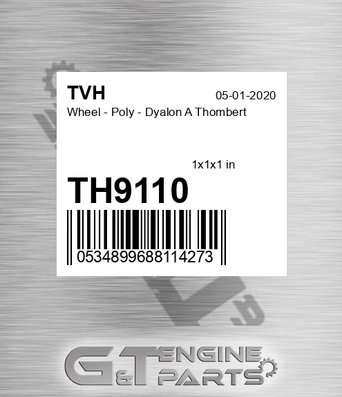 TH9110 Wheel - Poly - Dyalon A Thombert