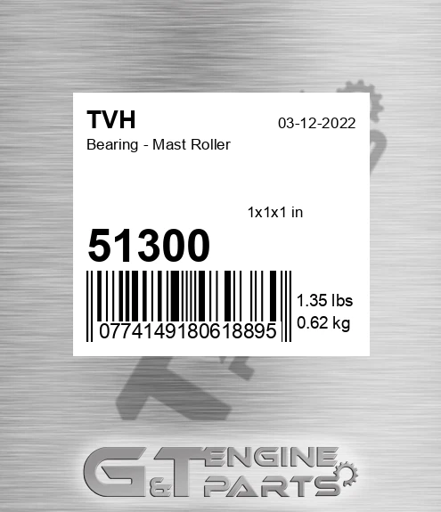 51300 Bearing - Mast Roller