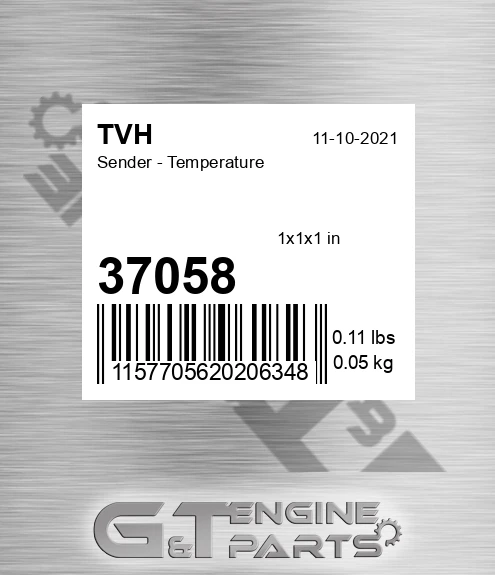 37058 Sender - Temperature