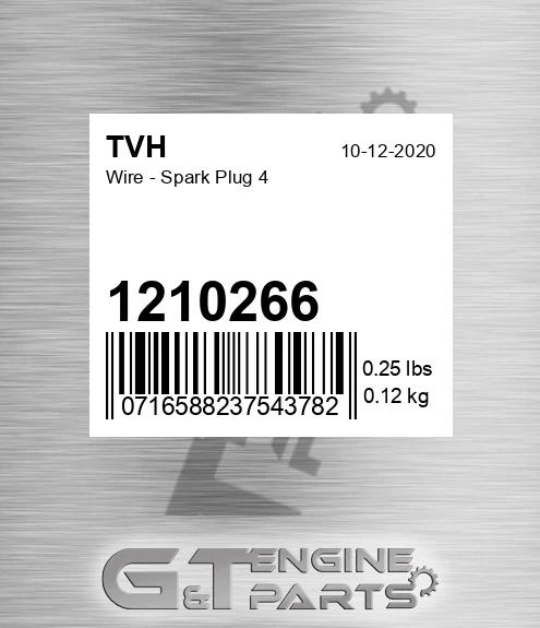 1210266 Wire - Spark Plug 4
