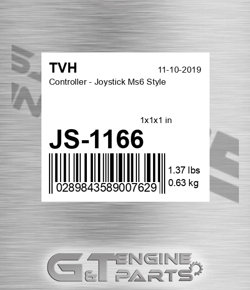 JS-1166 Controller - Joystick Ms6 Style