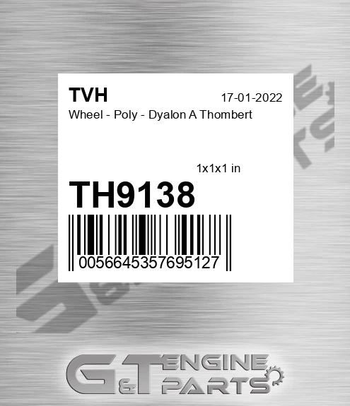 TH9138 Wheel - Poly - Dyalon A Thombert