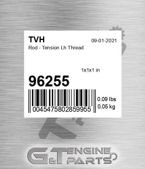 96255 Rod - Tension Lh Thread