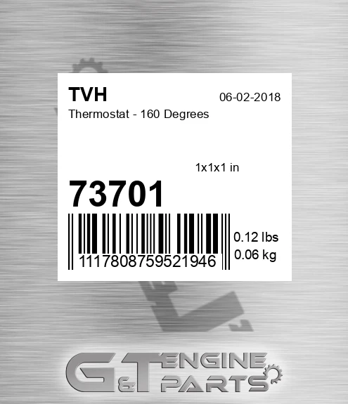 73701 Thermostat - 160 Degrees