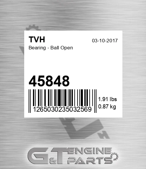 45848 Bearing - Ball Open