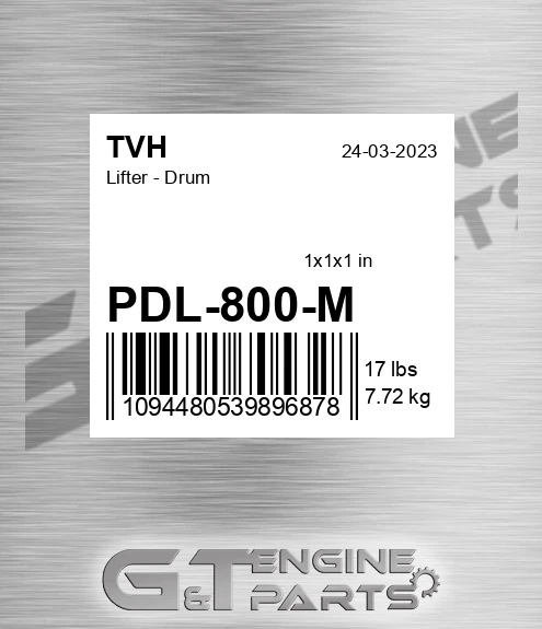 PDL-800-M Lifter - Drum