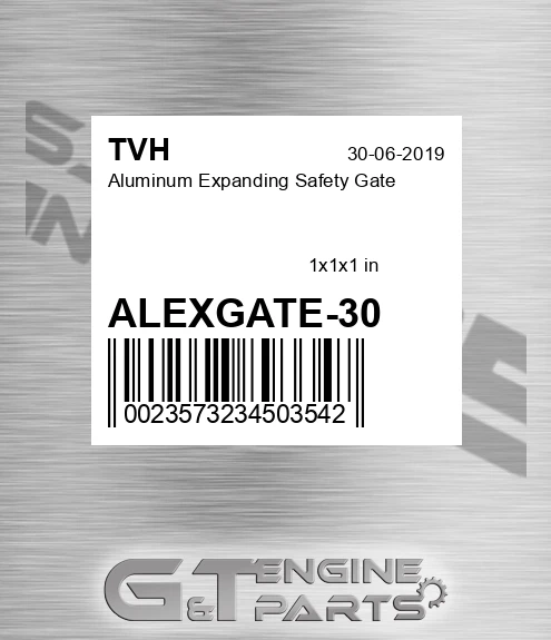 ALEXGATE-30 Aluminum Expanding Safety Gate