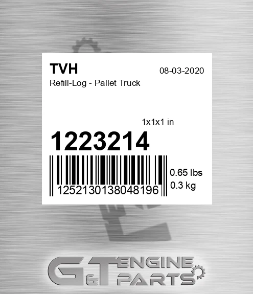 1223214 Refill-Log - Pallet Truck