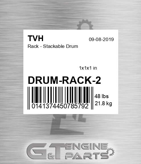 DRUM-RACK-2 Rack - Stackable Drum