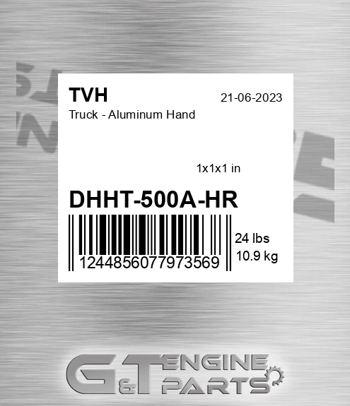 DHHT-500A-HR Truck - Aluminum Hand