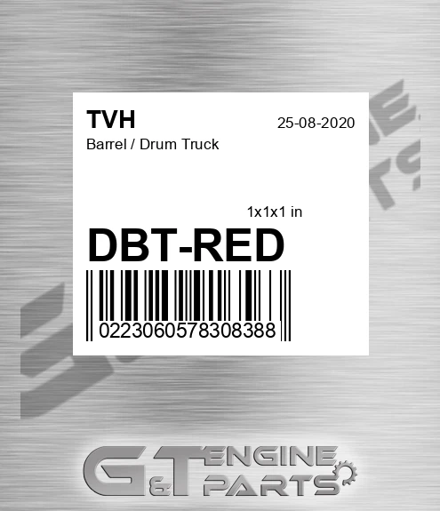 DBT-RED Barrel / Drum Truck