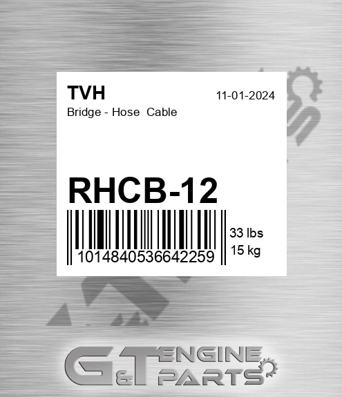 RHCB-12 Bridge - Hose Cable