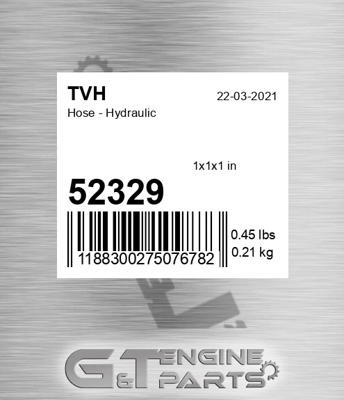 52329 Hose - Hydraulic