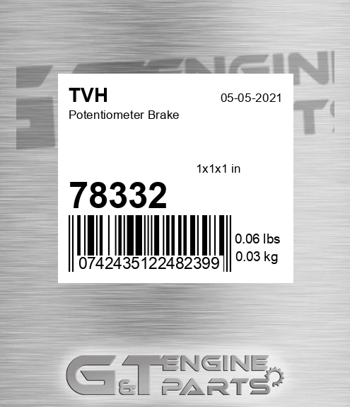 78332 Potentiometer Brake