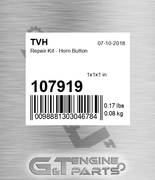 107919 Repair Kit - Horn Button