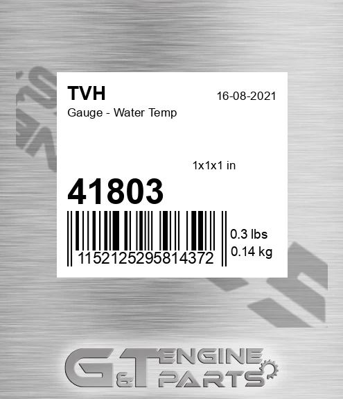 41803 Gauge - Water Temp