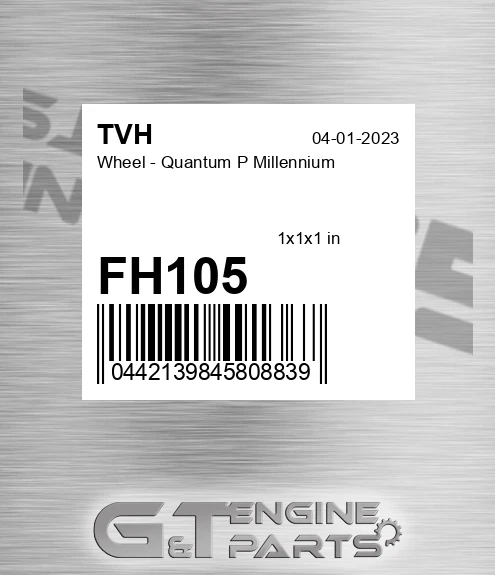 FH105 Wheel - Quantum P Millennium