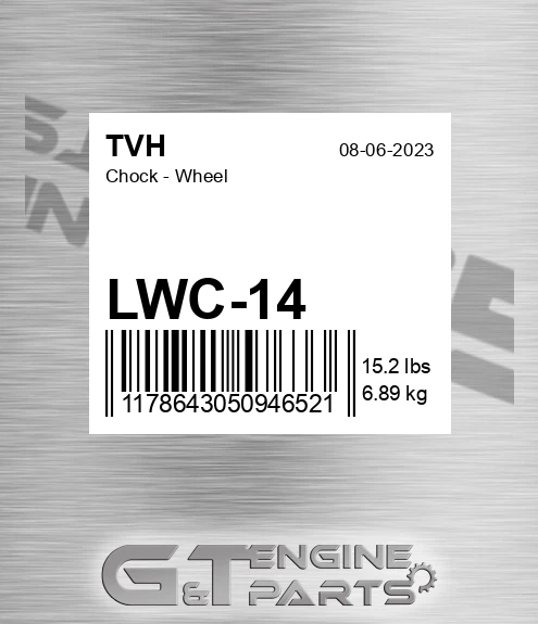 LWC-14 Chock - Wheel
