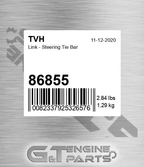 86855 Link - Steering Tie Bar