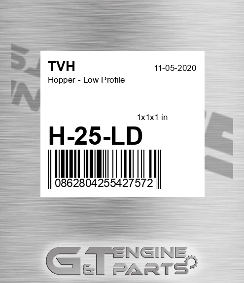 H-25-LD Hopper - Low Profile