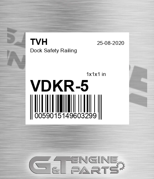 VDKR-5 Dock Safety Railing