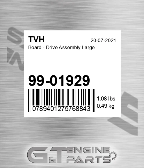 99-01929 Board - Drive Assembly Large