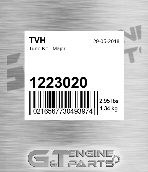 1223020 Tune Kit - Major