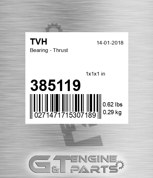 385119 Bearing - Thrust