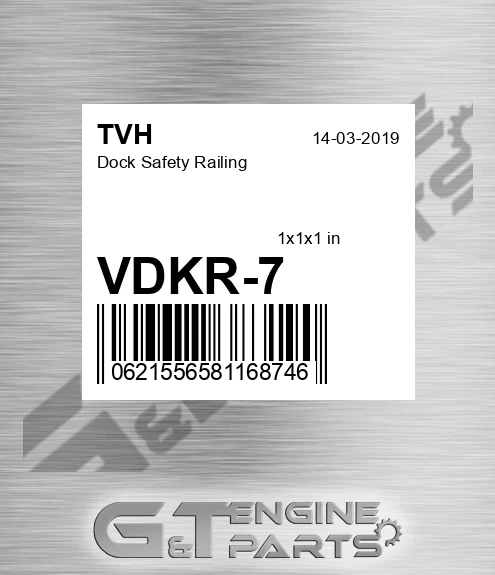 VDKR-7 Dock Safety Railing