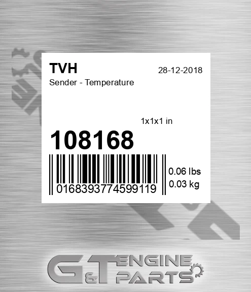 108168 Sender - Temperature